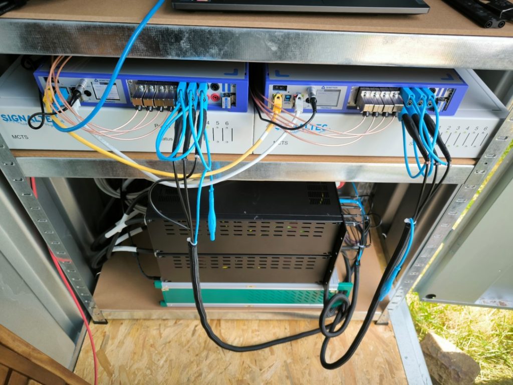 Thermische Resonanzstellen Prüfstand - Wire Up vom DLab der HSU